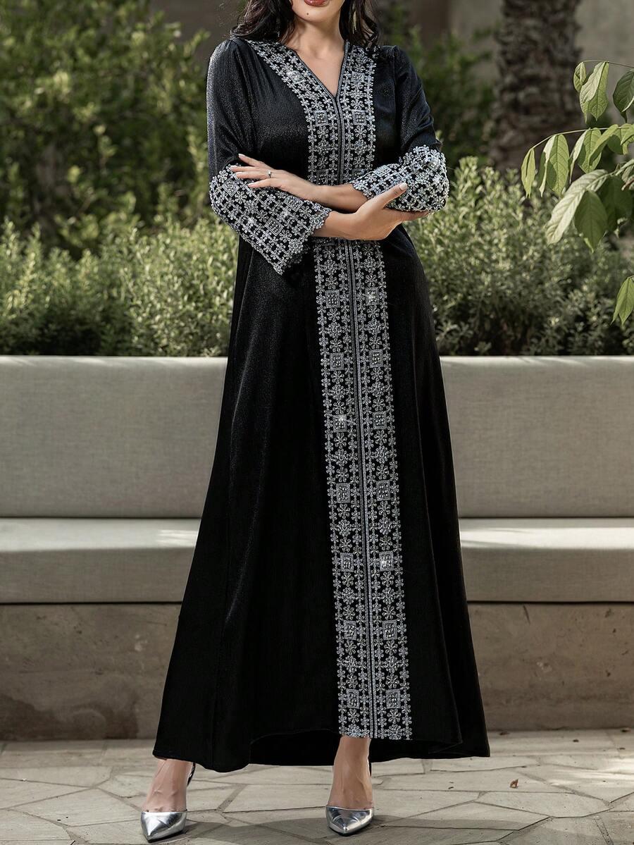 LAYRAH CZARNA MAXI SUKIENKA
