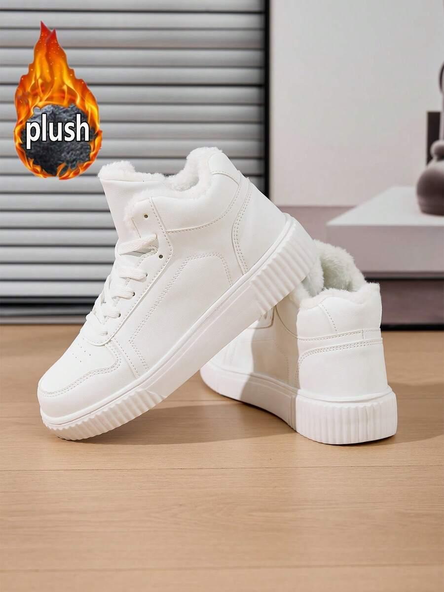 SHEIN BIAŁE SZNUROWANE BUTY S06__44