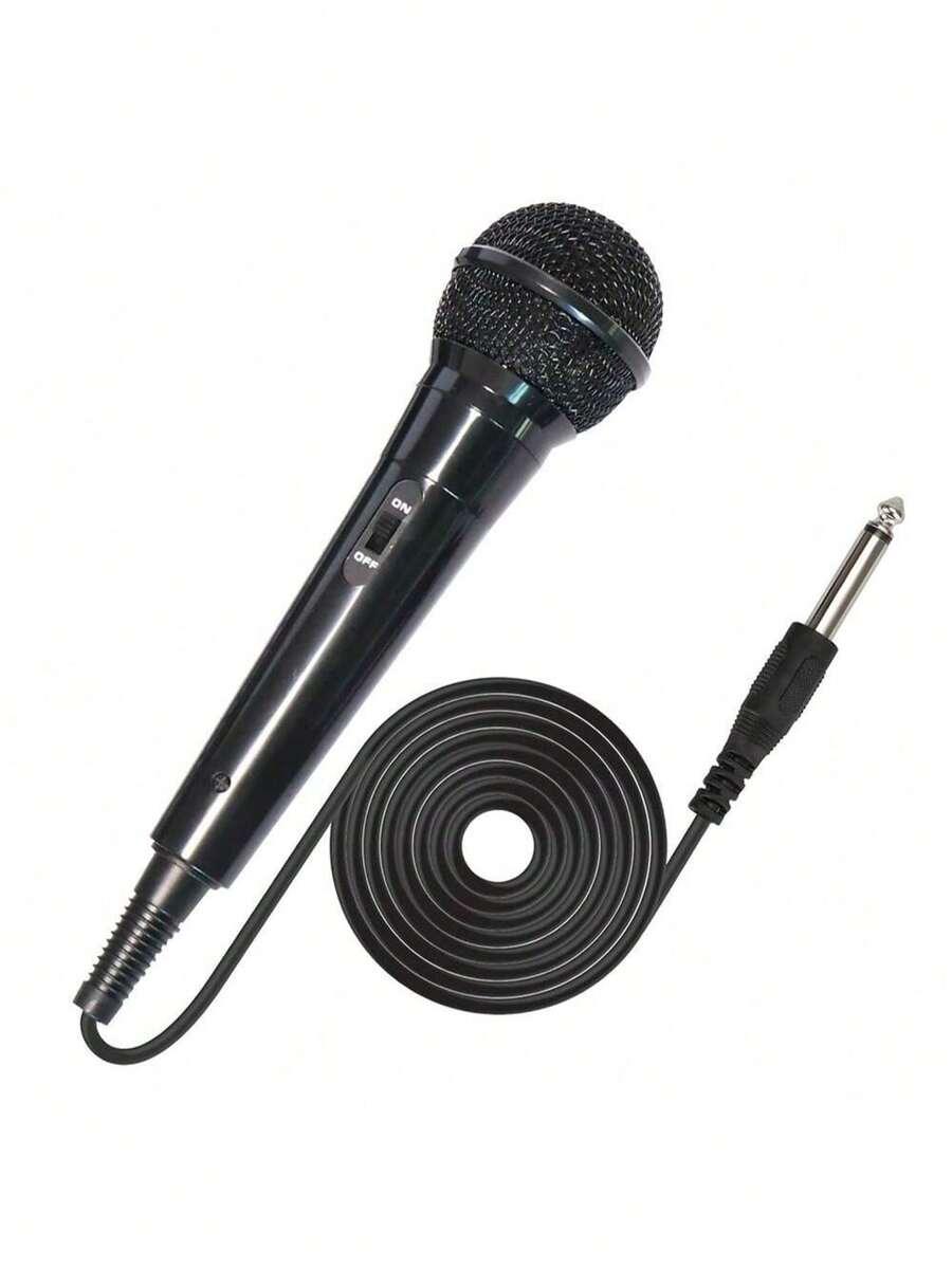 SHEIN CZARNY MIKROFON DO KARAOKE S07