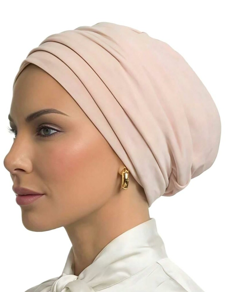SHEIN RÓŻOWY TURBAN NA GŁOWĘ S07__OS