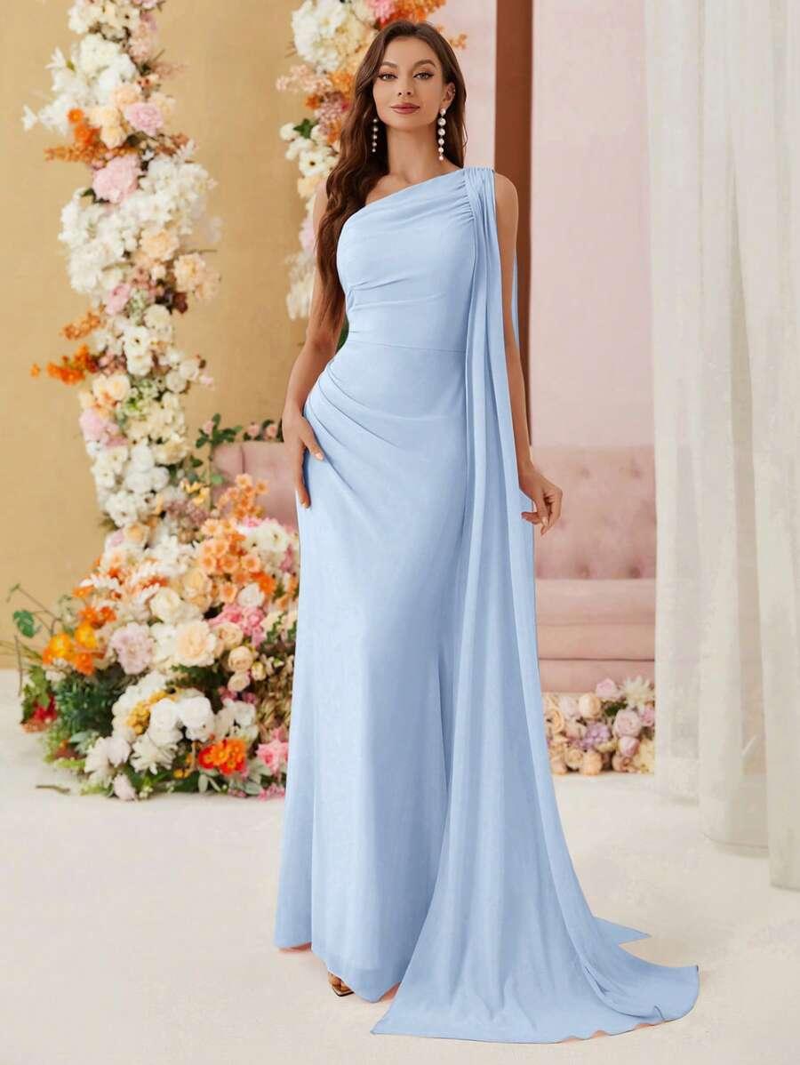 AUREIA NIEBIESKA MAXI SUKIENKA S06__M