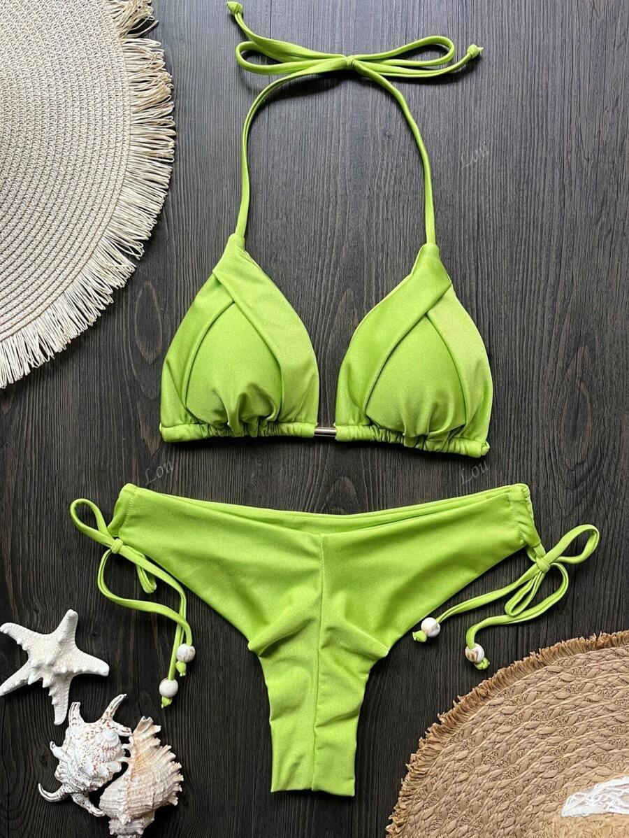 SHEIN DWUCZĘŚCIOWY STRÓJ KĄPIELOWY S09__M