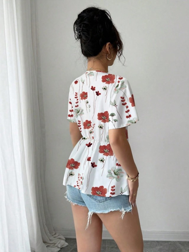SHEIN BLUZKA KRÓTKI RĘKAW S06__XL