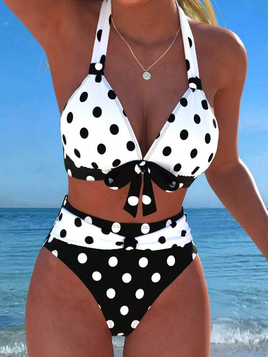 SHEIN DWUCZĘŚCIOWY STRÓJ KĄPIELOWY S09__M