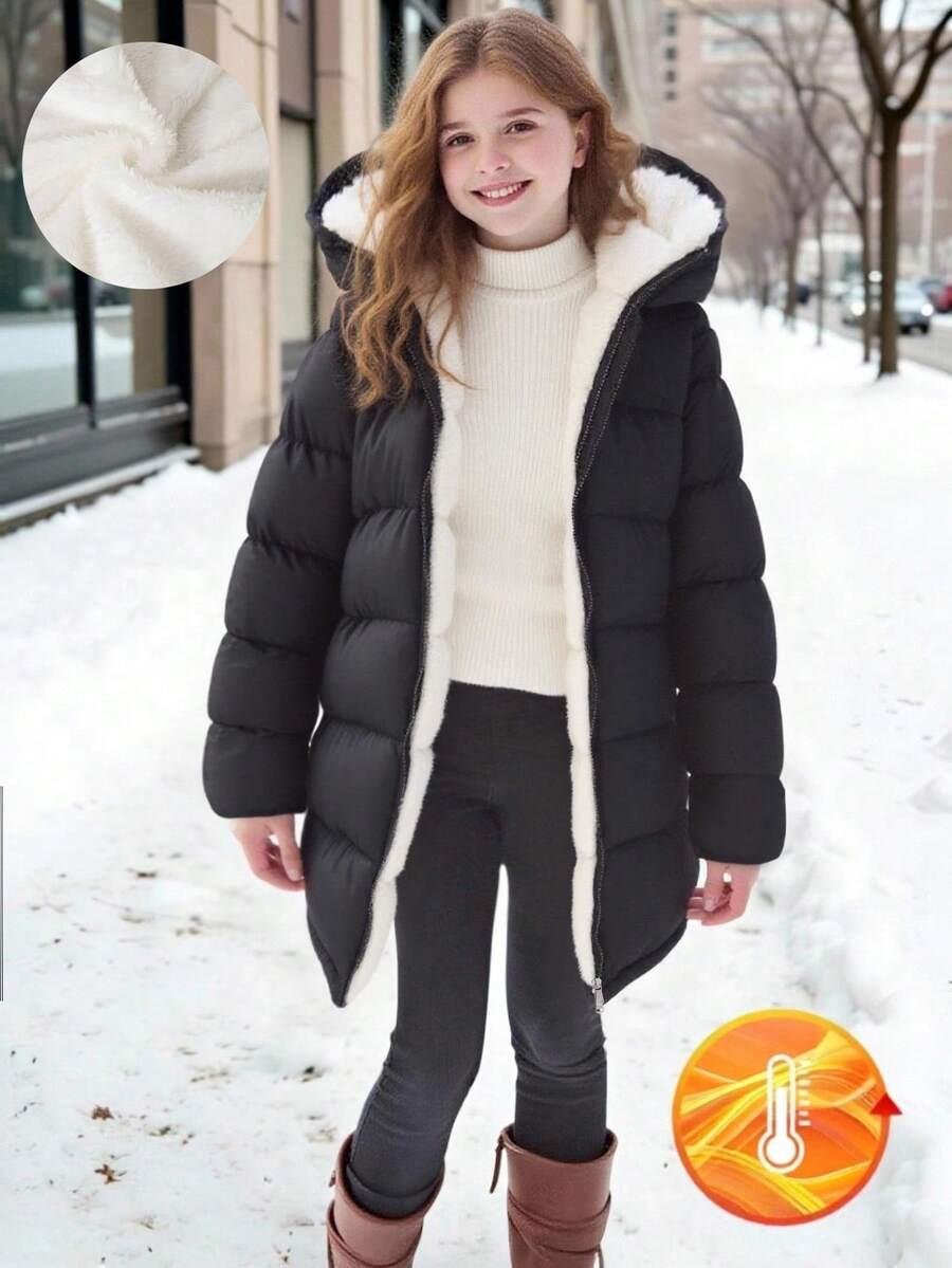 SHEIN CZARNA KURTKA Z KAPTUREM W01__158-162