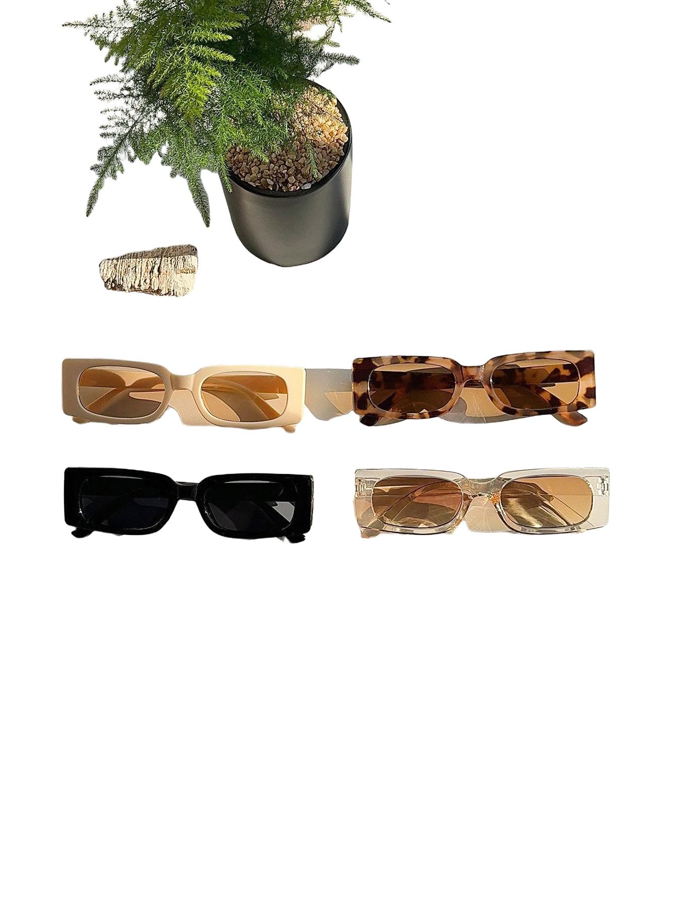SHEIN OKULARY PRZECIWSŁONECZNE 4-PACK S07