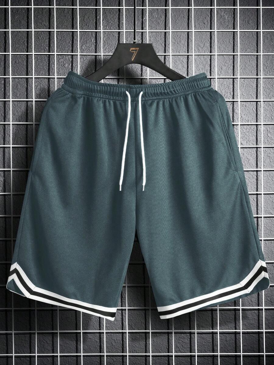 MANFINITY ZIELONE SPODENKI CASUAL S06__L