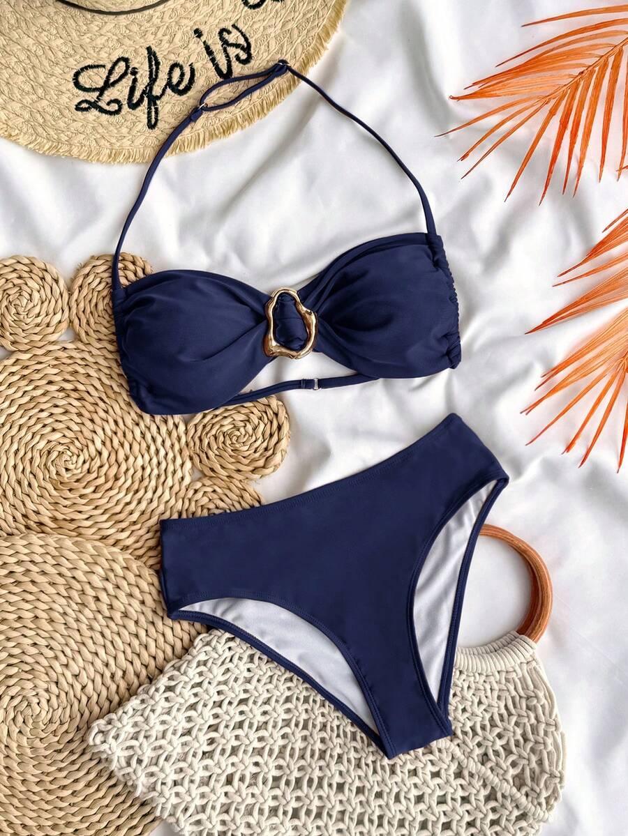 SHEIN DWUCZĘŚCIOWY STRÓJ KĄPIELOWY S09__146-152