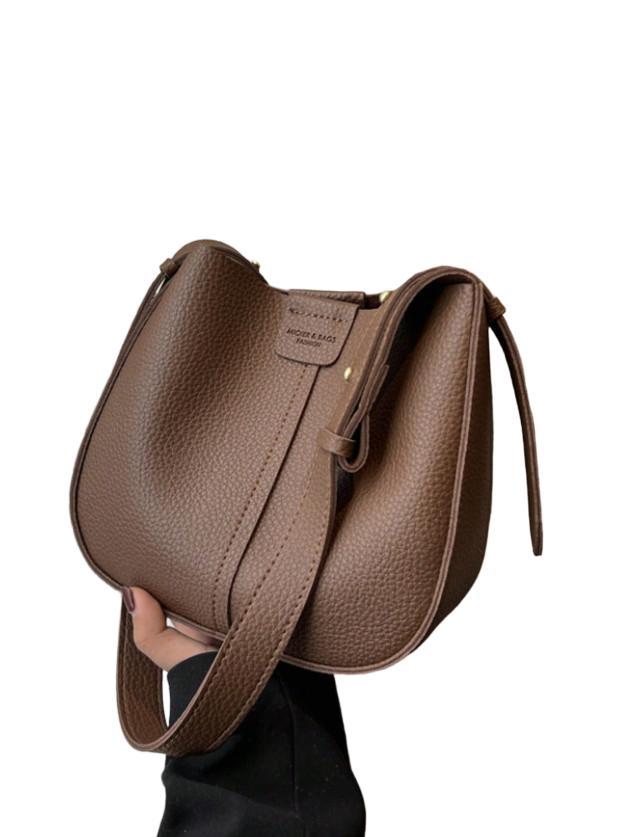 SHEIN BRĄZOWA TOREBKA NA RAMIĘ S07__20X20CM