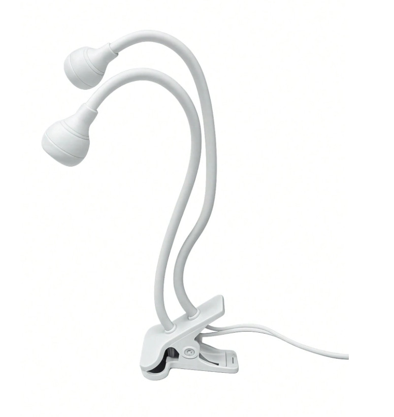 SHEIN BIAŁA LAMPA LED S07