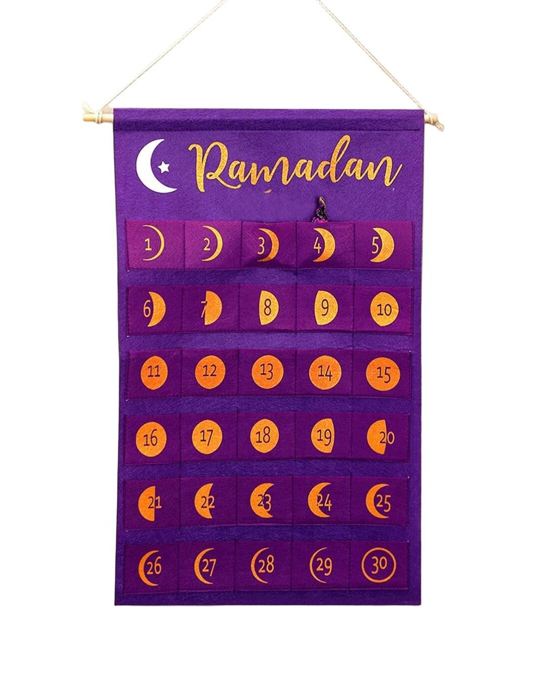 SHEIN KALENDARZ ADWENTOWY ODLICZAJĄCY DO RAMADANU S07__35X55