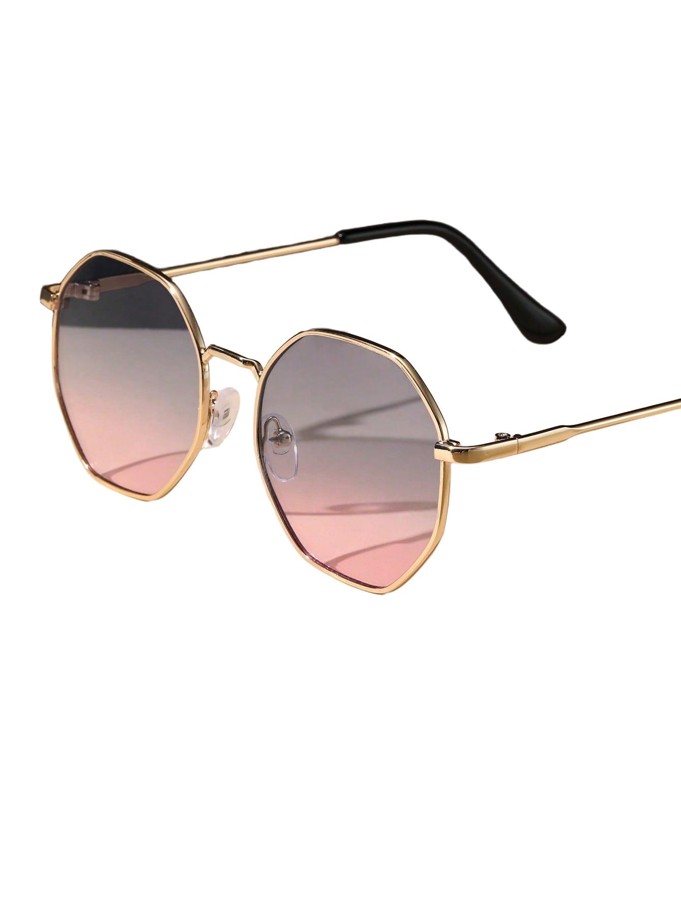 SHEIN OKULARY PRZECIWSŁONECZNE RÓŻOWE SZKŁA S07