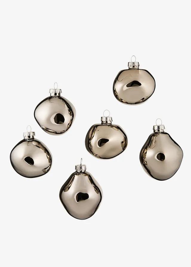 SREBRNE BOMBKI 6-PACK BDD__8CM