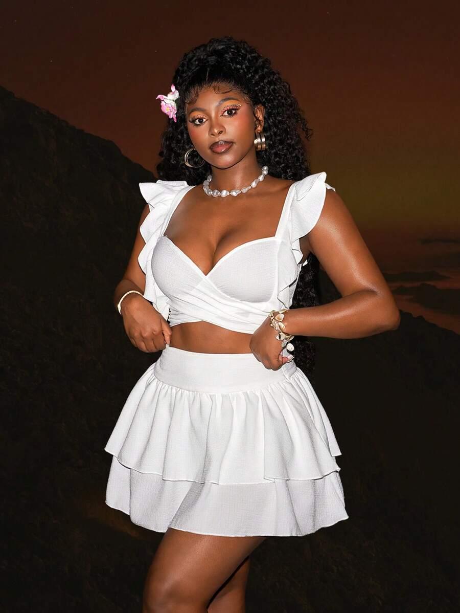 SLAYDIVA SPÓDNICA TOP KOMPLET S06__46