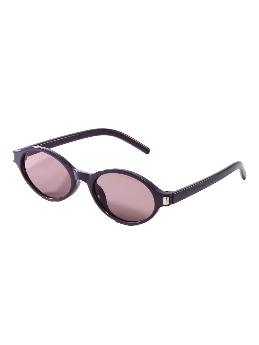 SHEIN FIOLETOWE OKULARY PRZECIWSŁONECZNE S07