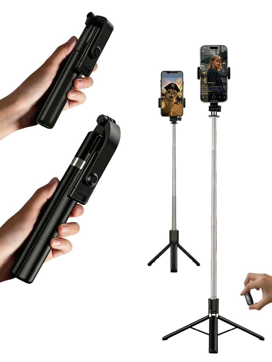 SHEIN SELFIE STICK Z LAMPĄ LED S07__170CM