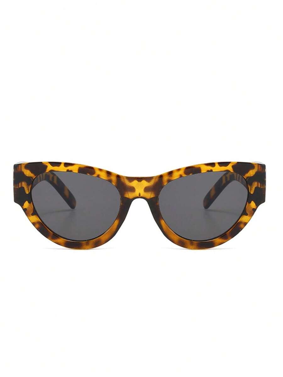 SHEIN OKULARY PRZECIWSŁONECZNE LEOPARD PRINT S07