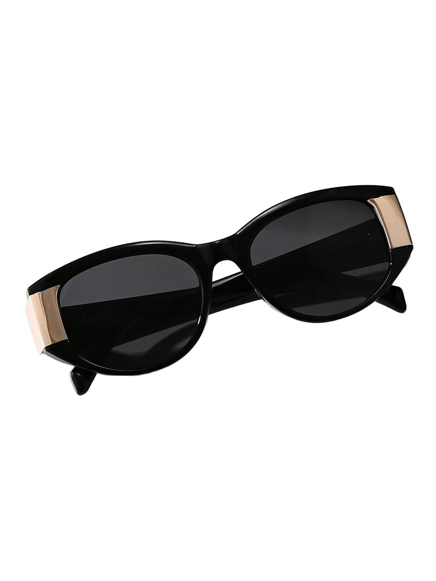 SHEIN CZARNE OKULARY PRZECIWSŁONECZNE S07