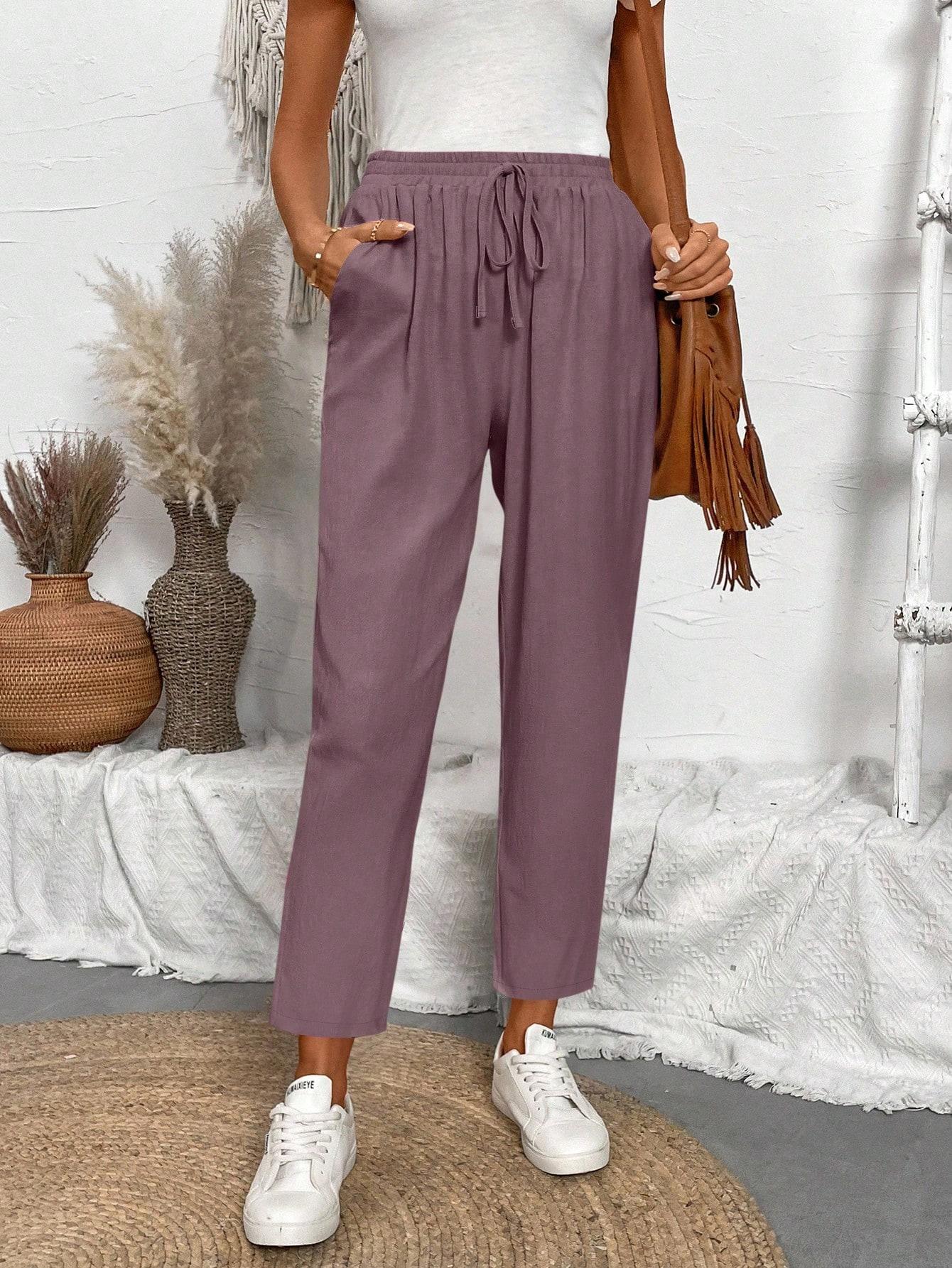 SHEIN PROSTE SPODNIE CASUAL S06__M