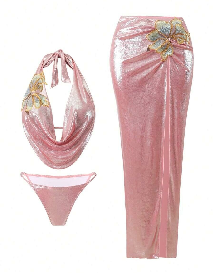 SWIM OASIS KOMPLET DWUCZĘŚCIOWY STRÓJ KĄPIELOWY SARONG S09__L