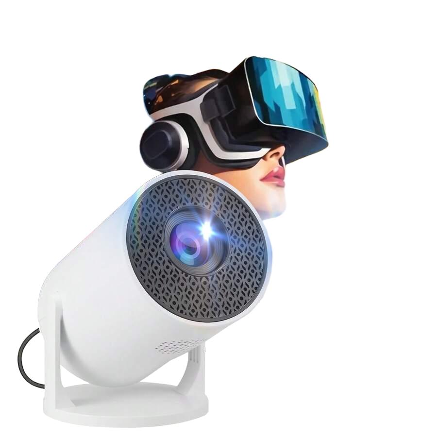 SHEIN BIAŁY PROJEKTOR MULTIMEDIALNY LED S07__