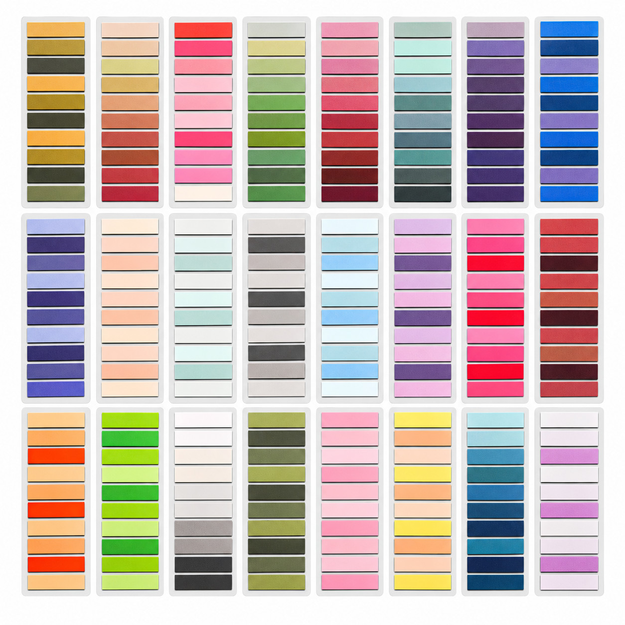 SHEIN SAMOPRZYLEPNE ZAKŁADKI INDEKSUJĄCE 24-PACK S07