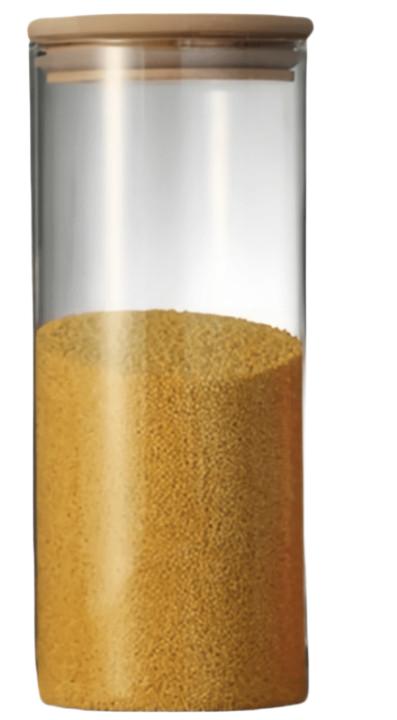SHEIN SZKLANY SŁOIK DO PRZECHOWYWANIA 1000ML S07__8,5X20