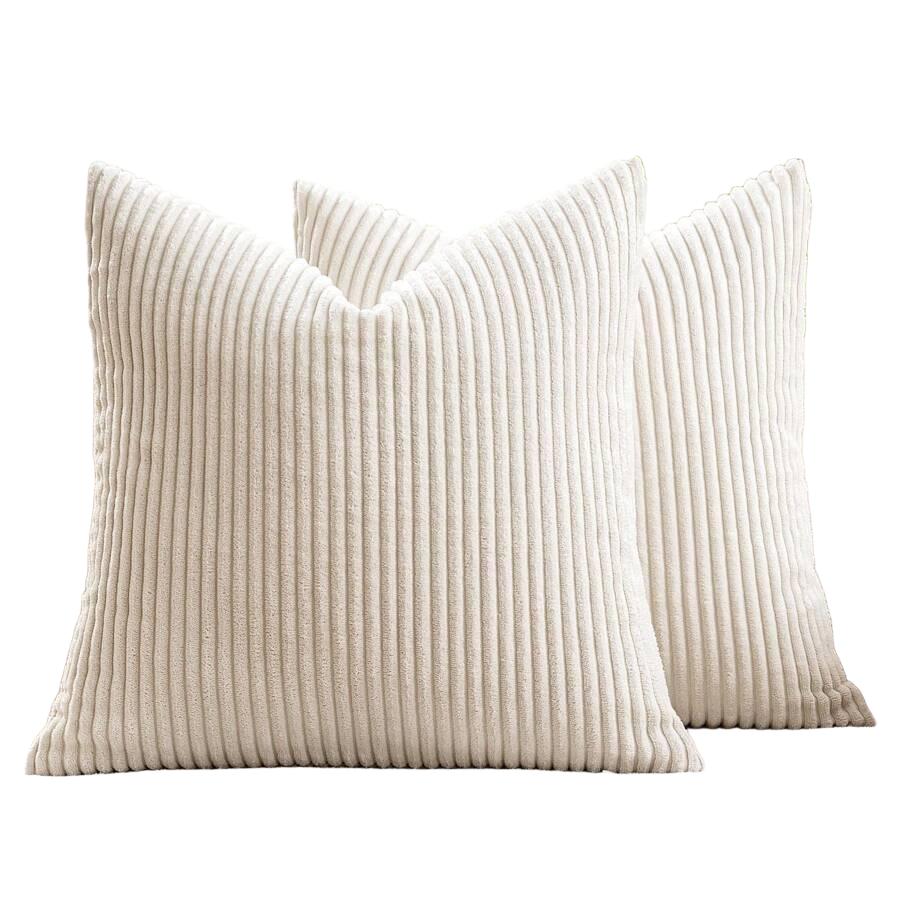 SHEIN BEŻOWA POSZEWKA NA PODUSZKĘ TEKSTURA S07__30X50CM