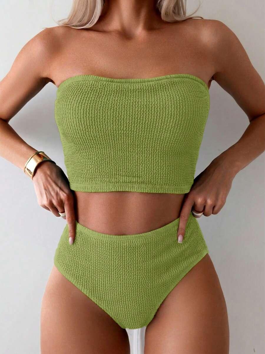 SHEIN DWUCZĘŚCIOWY STRÓJ KĄPIELOWY S09__S