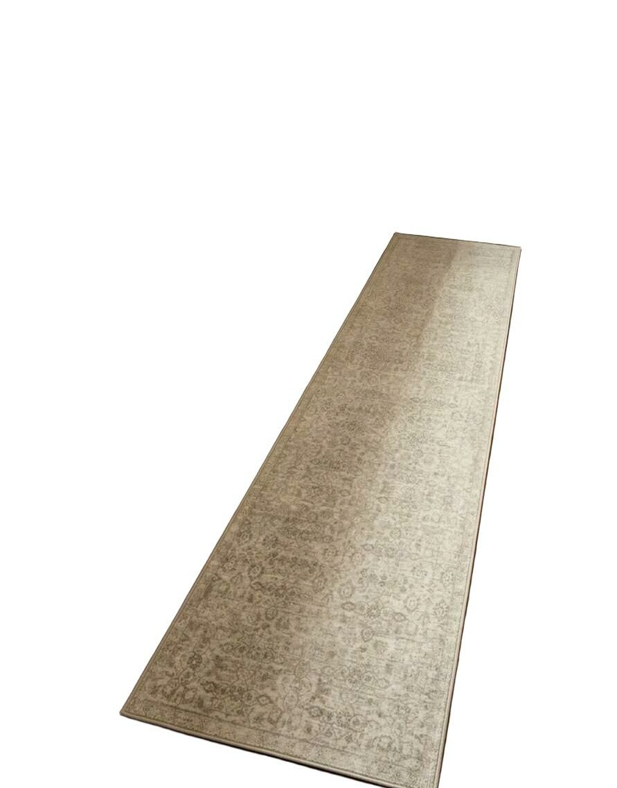 SHEIN BEŻOWY DYWAN WZÓR S07__50X150CM