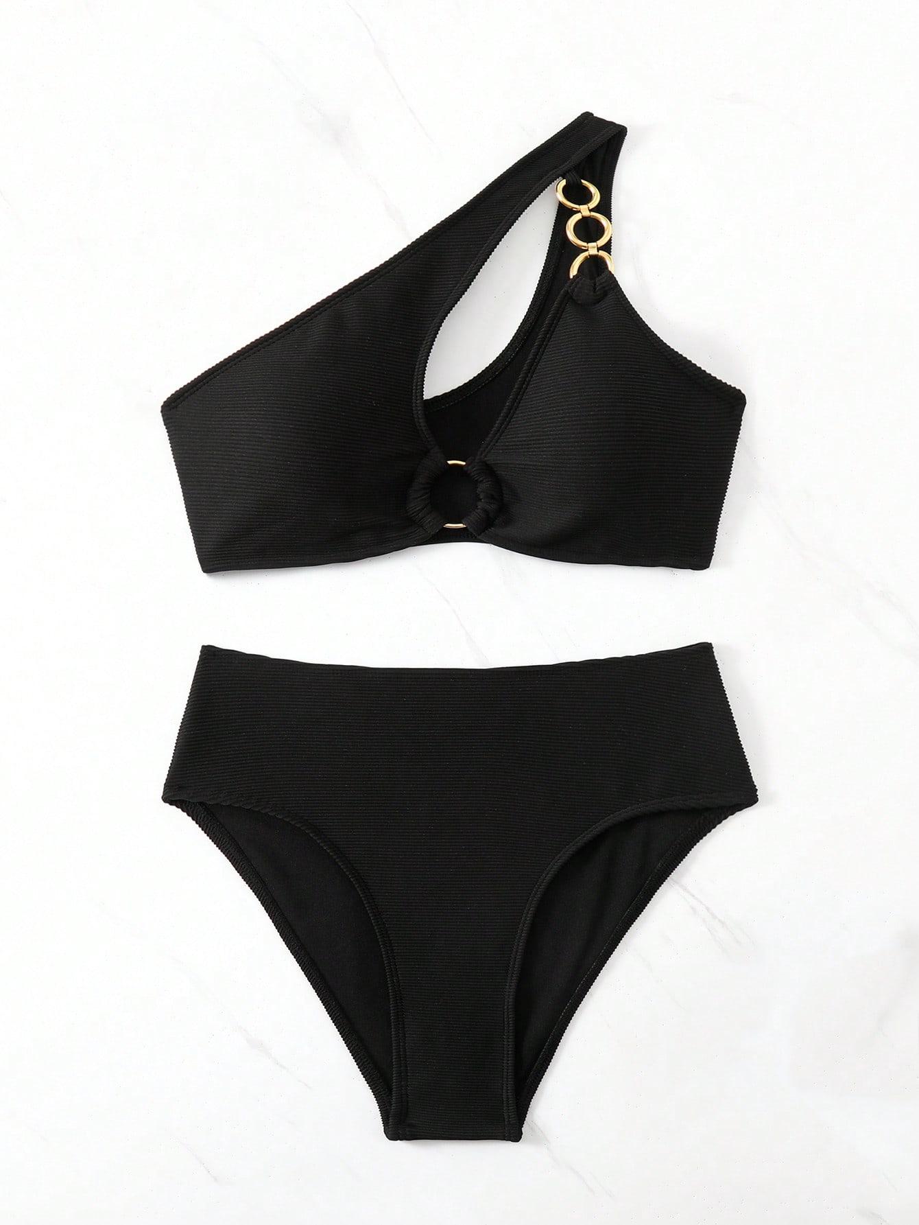 SHEIN DWUCZĘŚCIOWY STRÓJ KĄPIELOWY S09__M