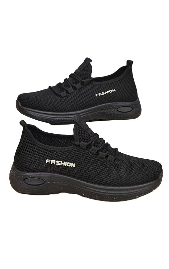 SHEIN CZARNE SZNUROWANE BUTY SPORTOWE PK01__39,5