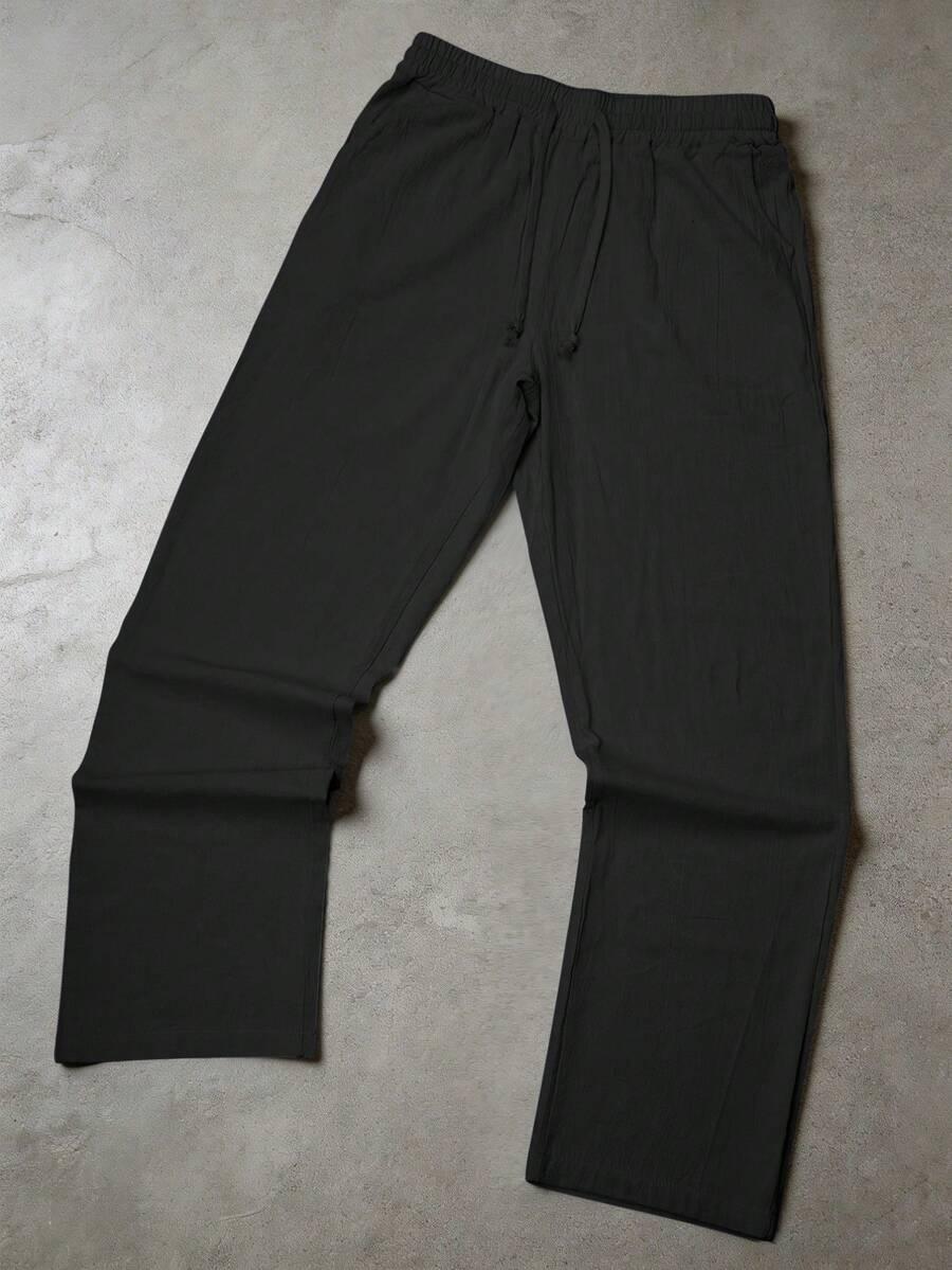 SHEIN CZARNE SPODNIE CASUAL S06__M