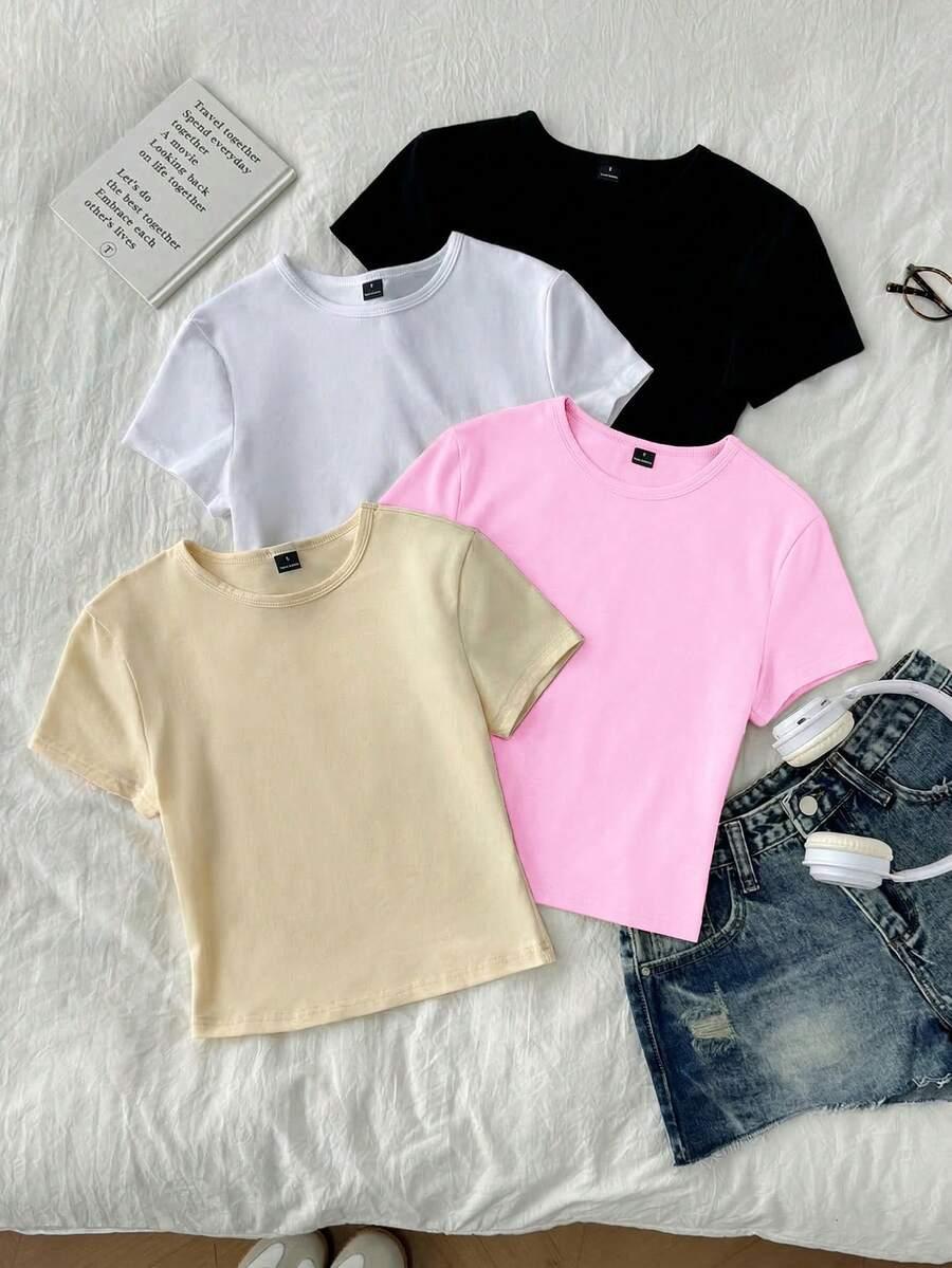 TSEOSO KLASYCZNY T-SHIRT 4-PACK PK01__XL