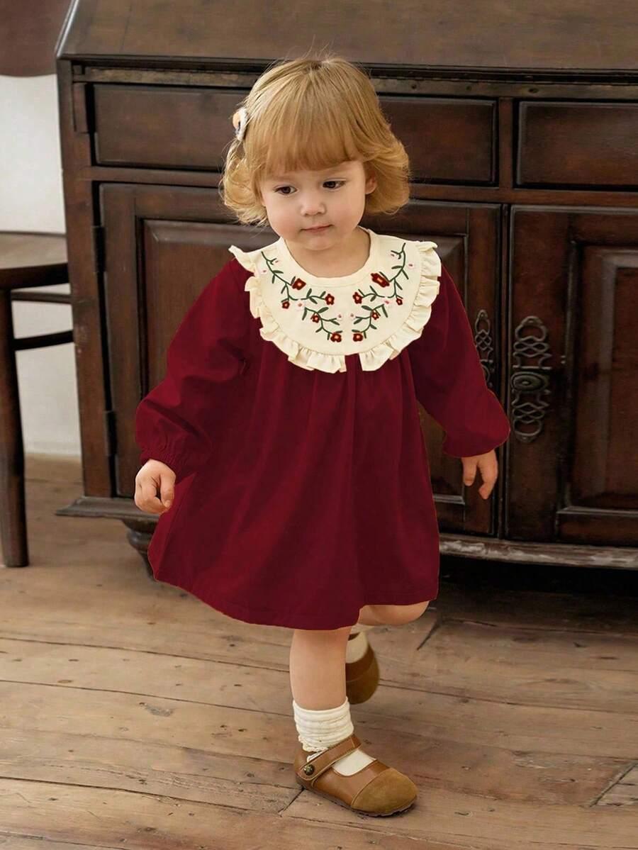 SHEIN BORDOWA SUKIENKA HAFT S09__92/98
