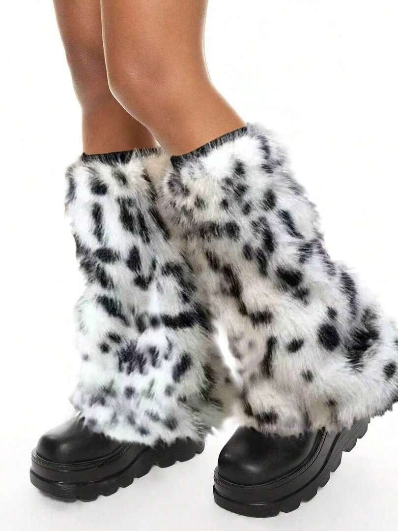 SHEIN OCIEPLACZE ANIMAL PRINT W01