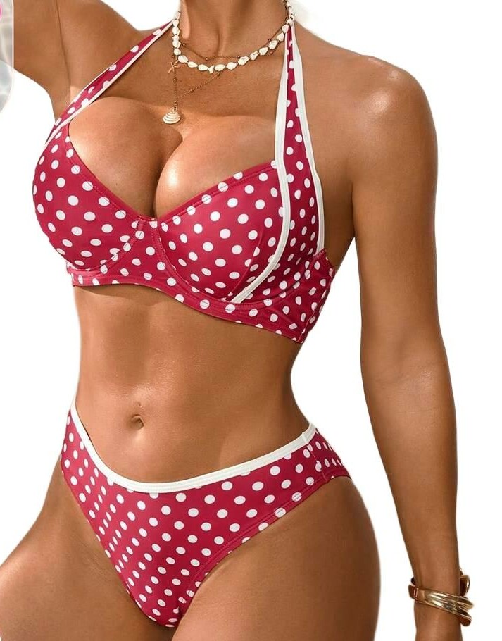 SHEIN DWUCZĘŚCIOWY STRÓJ KĄPIELOWY S06__85E/L
