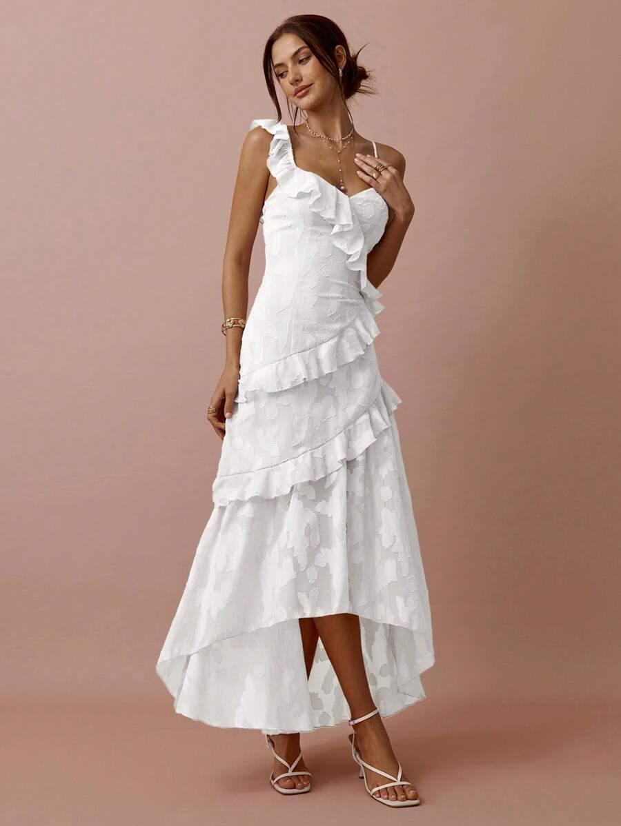 SHEIN BIAŁA MAXI SUKIENKA S06__M