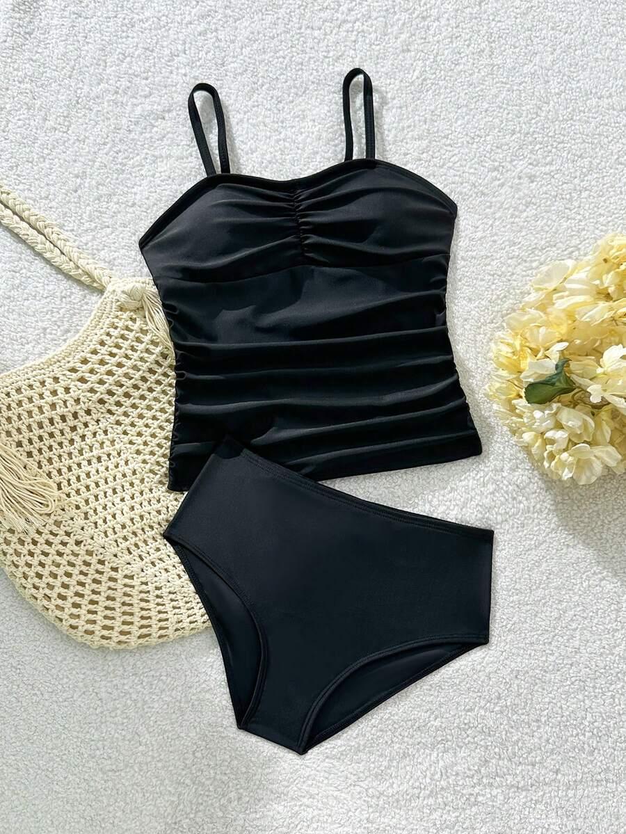 SHEIN DWUCZĘŚCIOWY STRÓJ KĄPIELOWY S09__164/170
