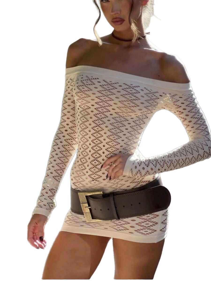 SHEIN BRĄZOWY PASEK KLAMRA S07__130