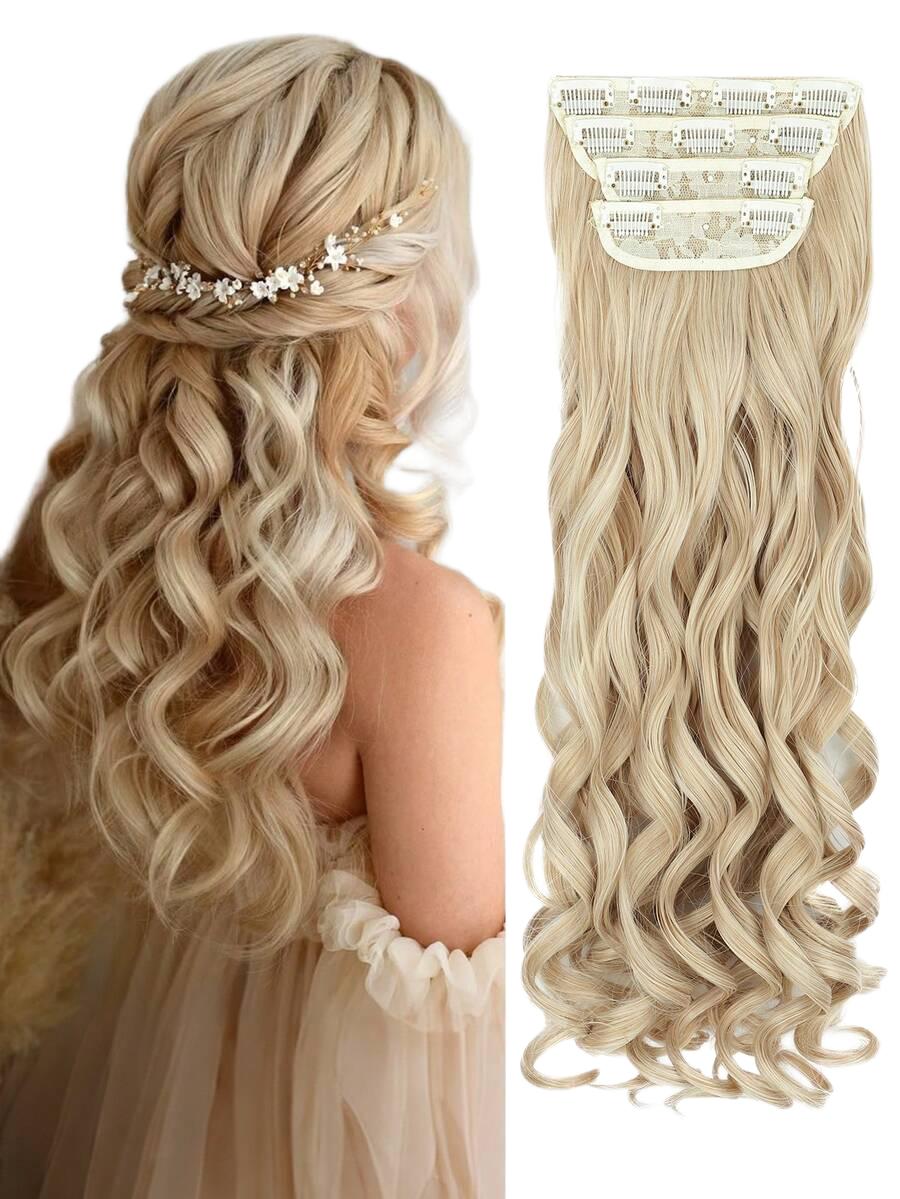 SHEIN DOCZEPIANE WŁOSY SYNTETYCZNE BLOND S07__50