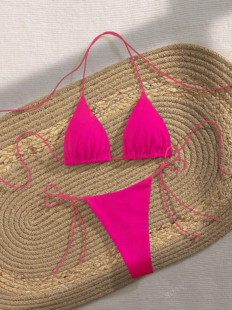 SHEIN DWUCZĘŚCIOWY STRÓJ KĄPIELOWY S09__XS