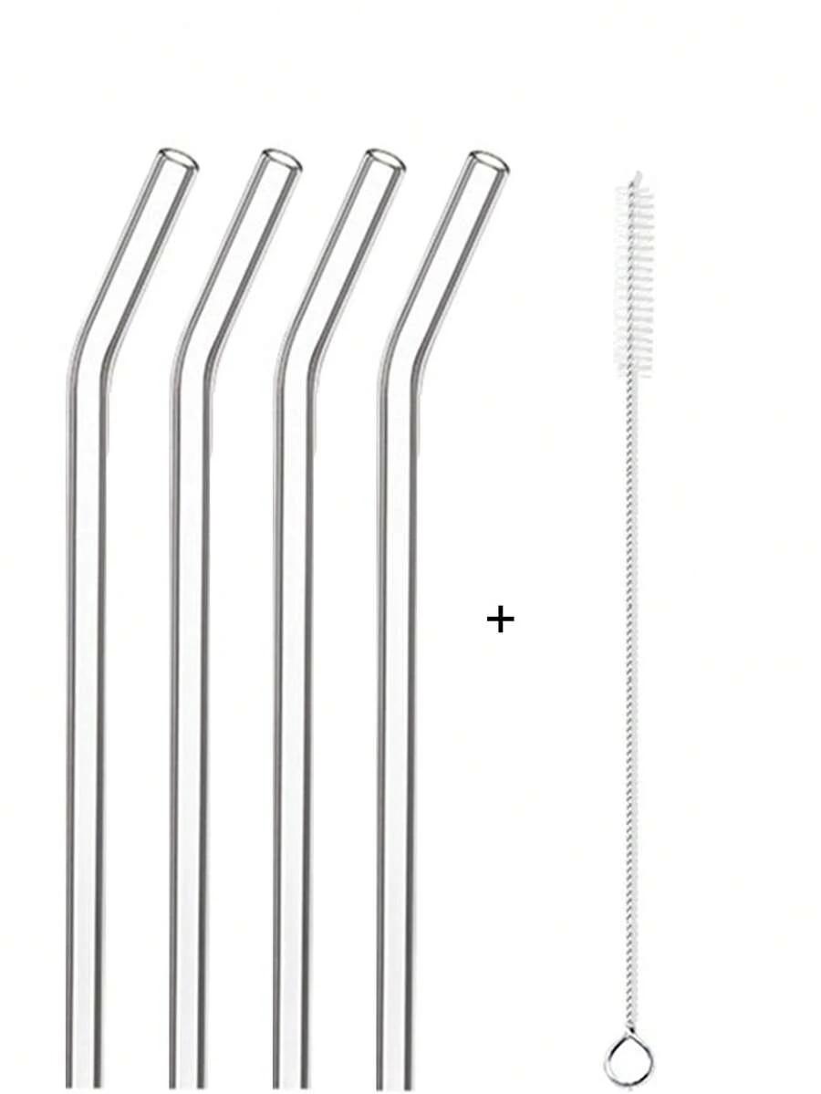 SHEIN SZKLANA SŁOMKA 4-PACK S07