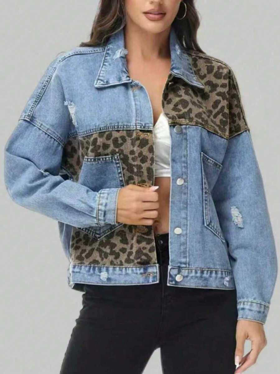SHEIN NIEBIESKA KURTKA JEANS S06__XXL