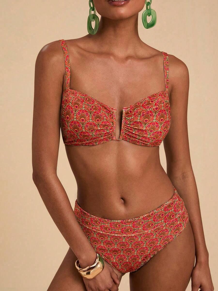 SHEIN DWUCZĘŚCIOWY STRÓJ KĄPIELOWY S09__S