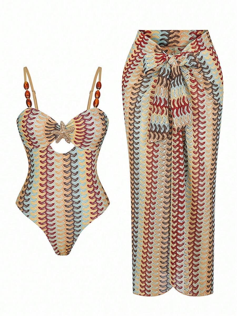 SWIM OASIS JEDNOCZĘŚCIOWY STRÓJ KĄPIELOWY NARZUTKA S09__XL