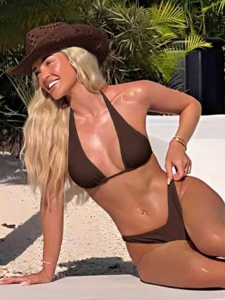 SHEIN DWUCZĘŚCIOWY STRÓJ KĄPIELOWY S09__M
