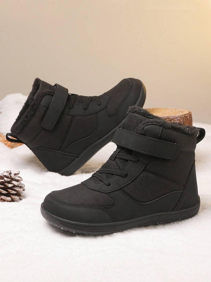 SHEIN CZARNE ŚNIEGOWCE RZEP W01__33