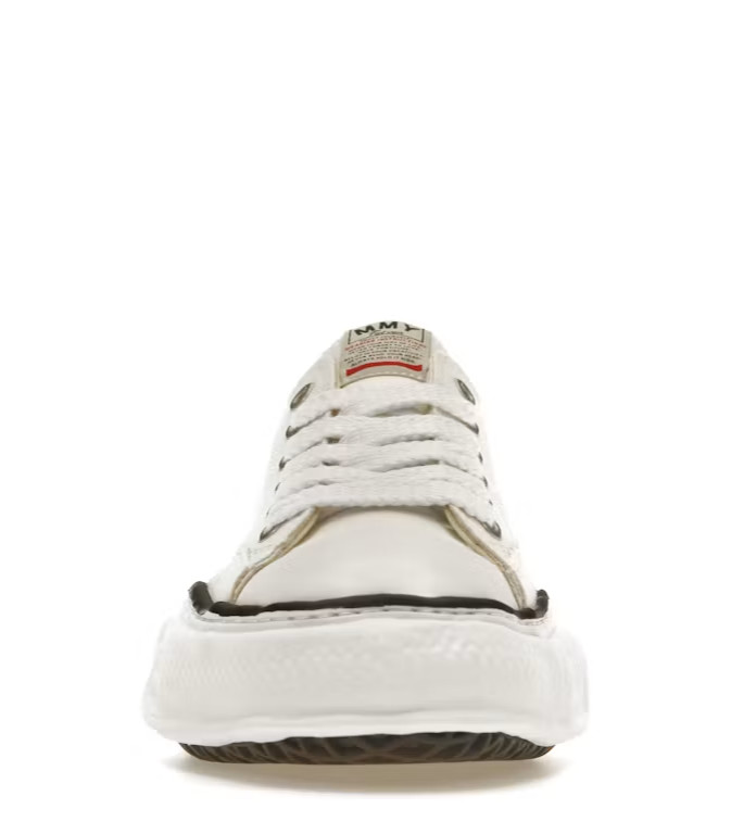 MAISON MIHARA YASUHIRO SZNUROWANE BIAŁE TRAMPKI PK01__39
