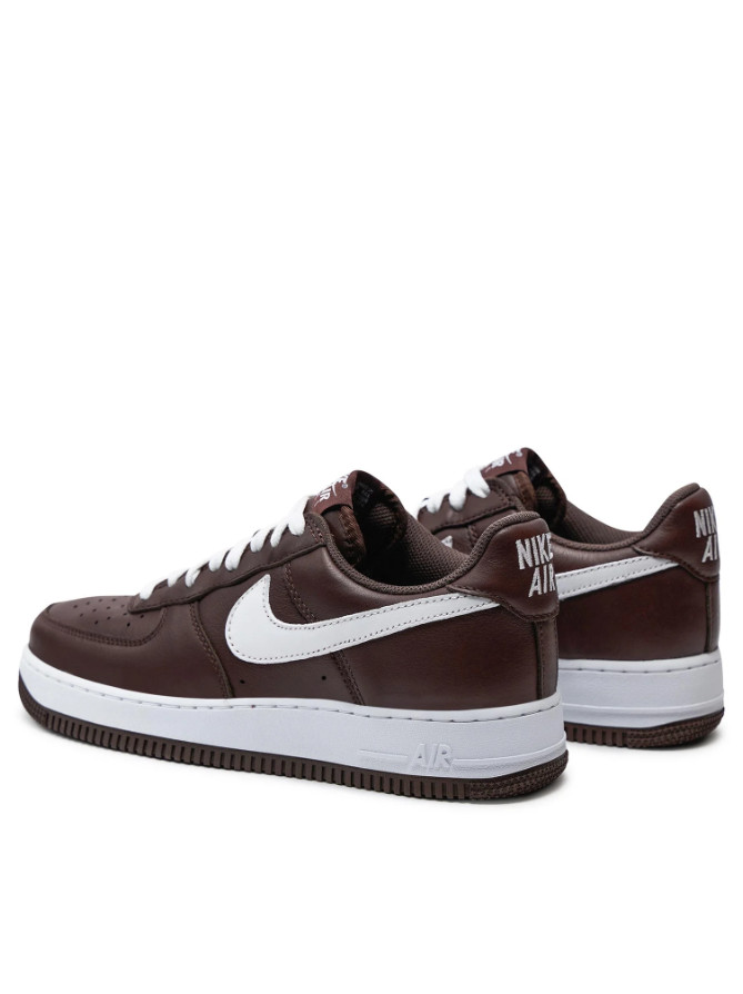 NIKE SKÓRZANE BUTY AIR FORE 1 LOW RETRO QS FD7039 200 37,5